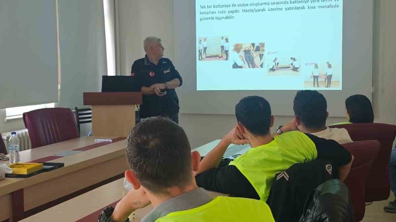 AFAD’tan AHBAP gönüllülerine ilk yardım eğitimi
