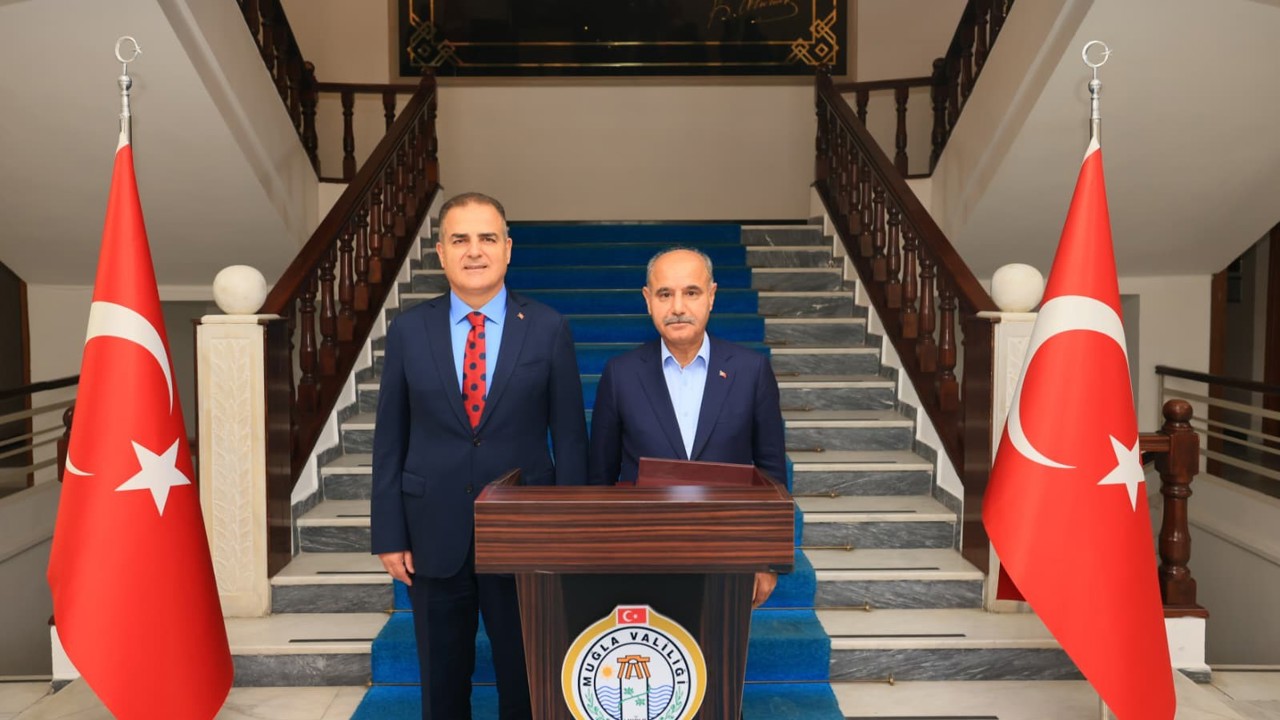 İçişleri Bakan Yardımcısı Aktaş, Muğla’da Vali Akbıyık ile görüştü
