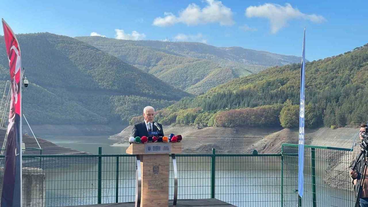Başkan Bozbey: "Bursa’yı asla susuz bırakmayacağız"
