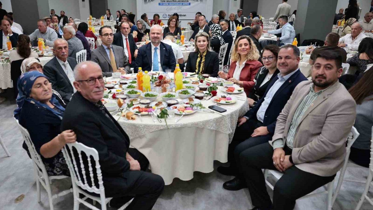 Menemen’de Muhtarlar Günü kutlandı
