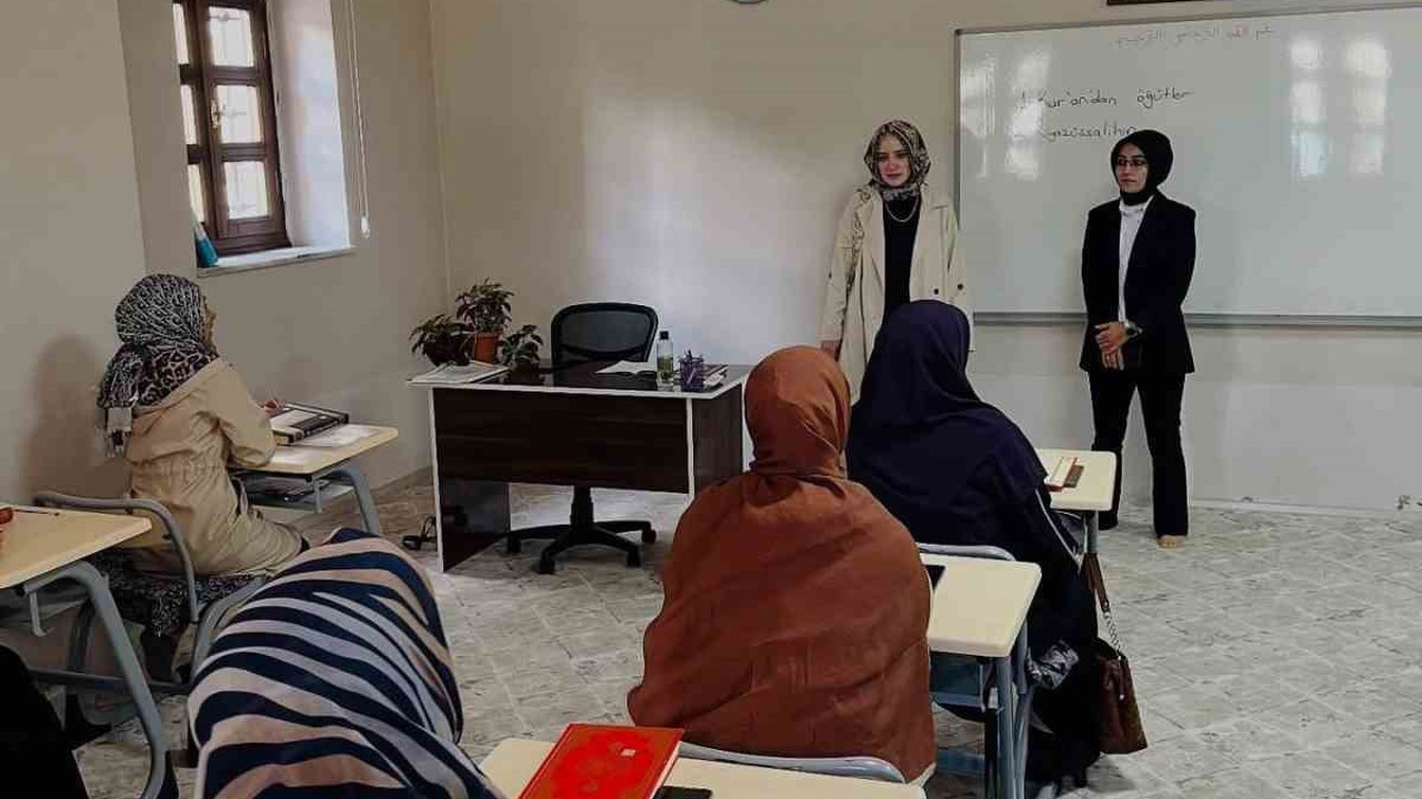 Dertlioğlu’ndan Kur’an Kurslarına ziyaret
