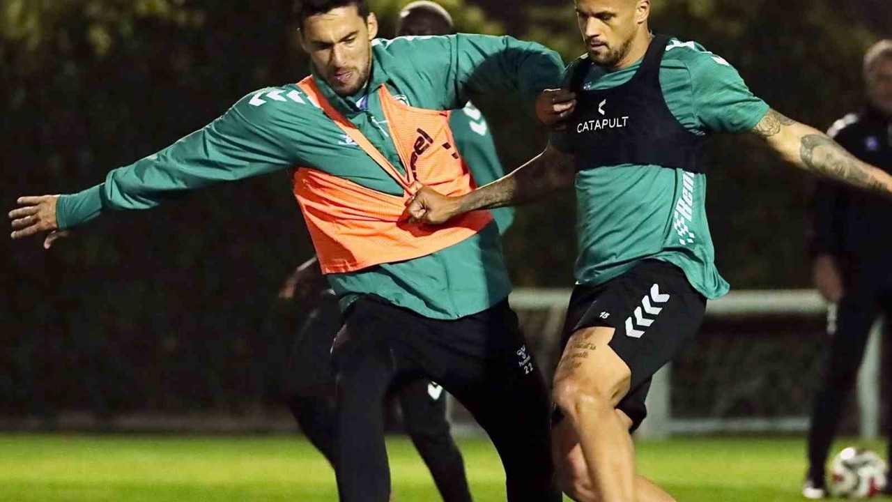 Konyaspor, Beşiktaş maçının hazırlıklarını sürdürdü

