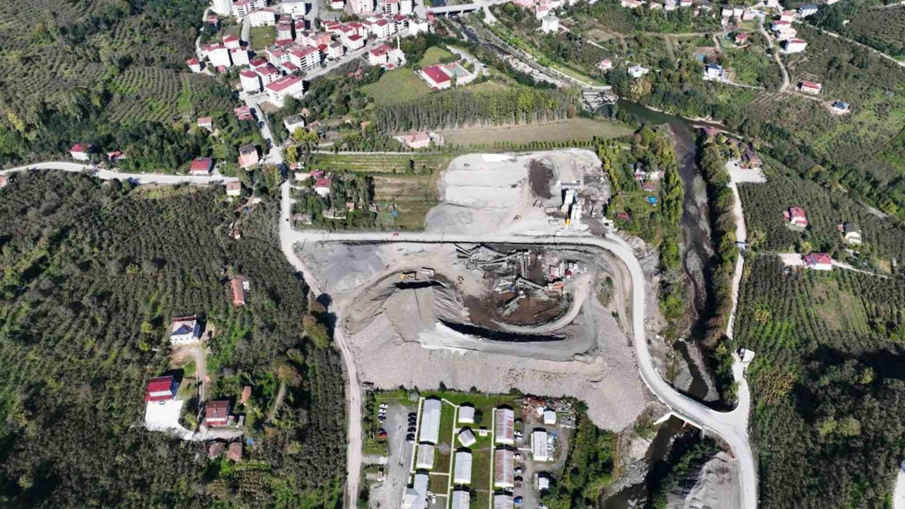 Salıpazarı Barajı’nın yüzde 61’i tamam
