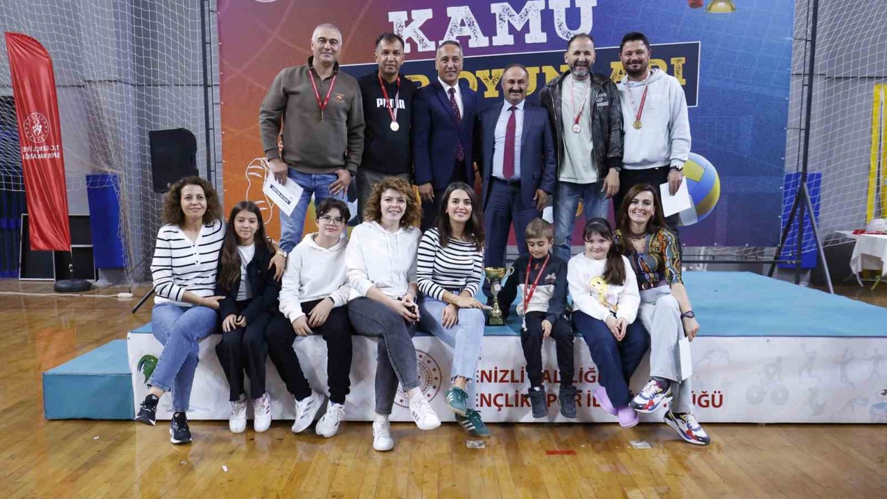 Denizli Kamu Spor Oyunlarında Buldan şampiyon oldu
