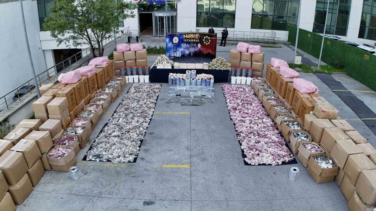 İstanbul merkezli dev uyuşturucu operasyonu
