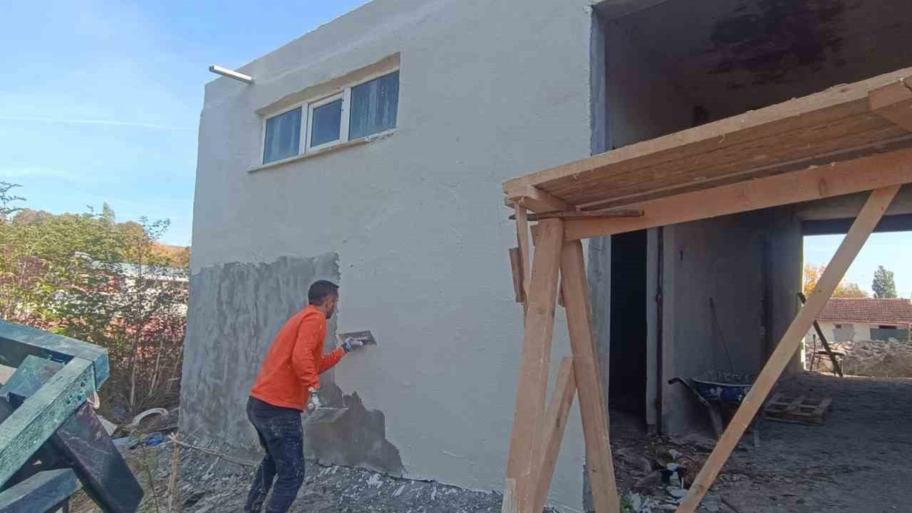 Pazaryeri köylerinde altyapı ve tadilat çalışmaları sürüyor
