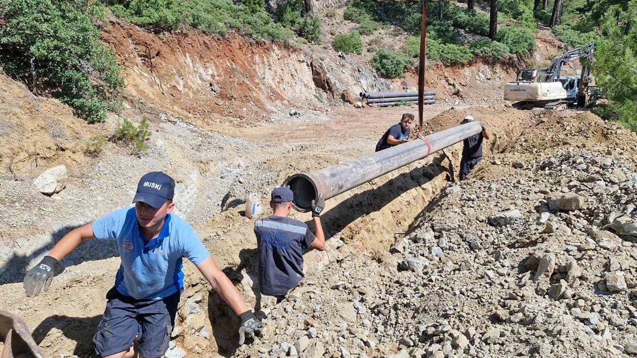 MUSKİ, Bodrum’da günlük 40 arızaya müdahale ediyor
