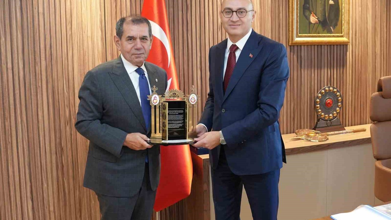 Galatasaray Başkanı Dursun Özbek’ten Cumhuriyet Başsavcısı Barış Duman’a ziyaret
