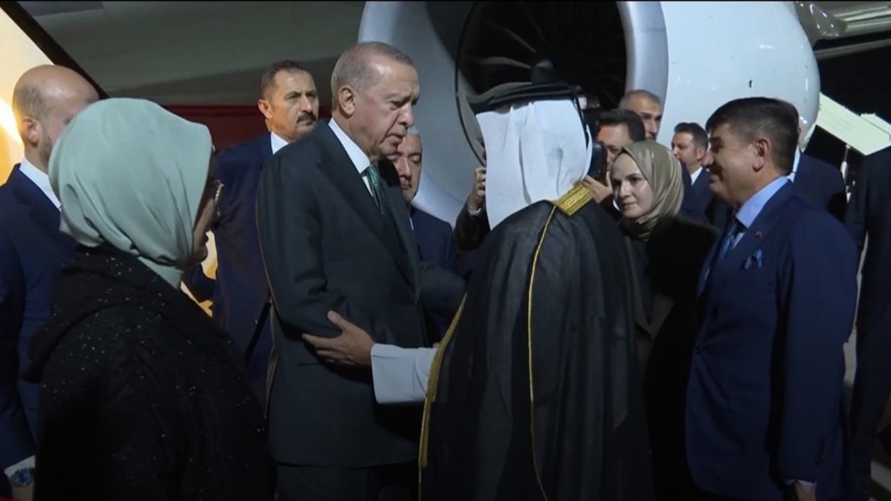 Cumhurbaşkanı Erdoğan Katar’da
