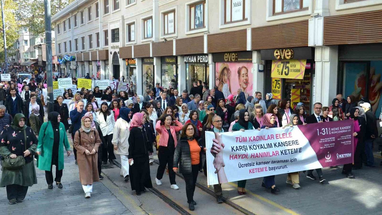 Bursa surlarında ‘Meme kanseri’ farkındalığı
