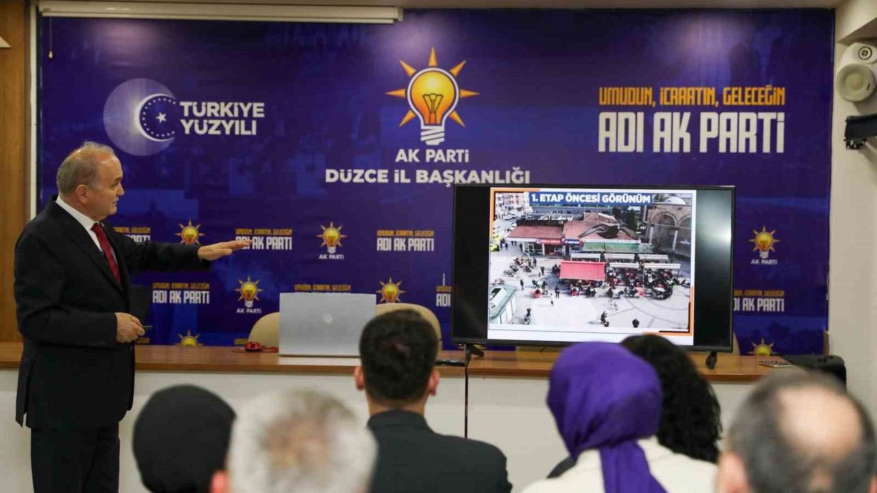 Başkan Özlü "Düzce’ye iki güzel eser kazandırıyoruz"
