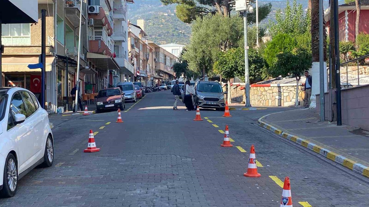 Bozdoğan’daki semt pazarında düzenleme yapıldı
