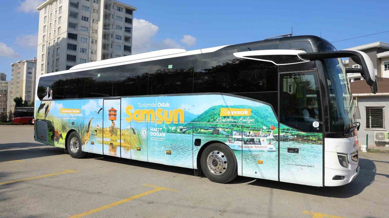 ’Odak Samsun’ turlarına 5 ayda 6 bin kişi katıldı
