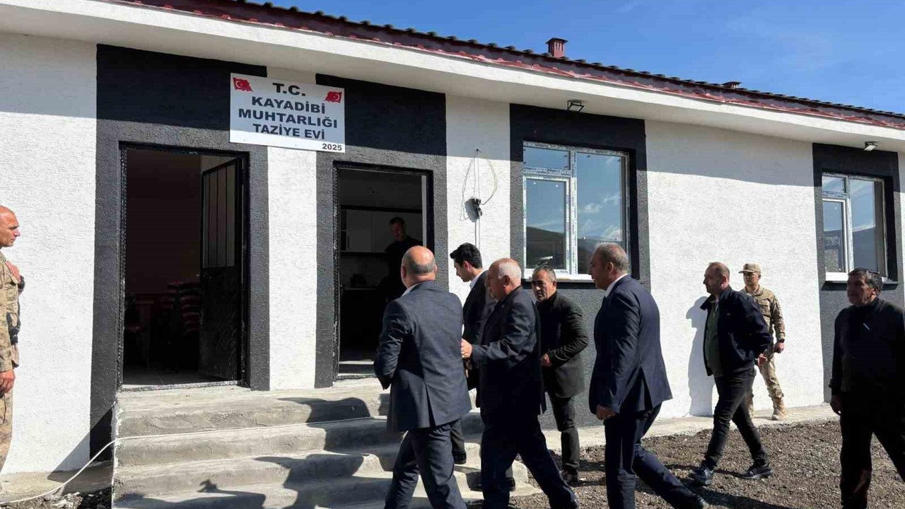 Susuz’da Taziye Evi’nin açılışı yapıldı
