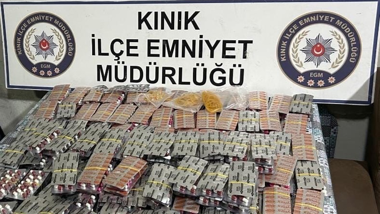 Çiftlik evinde binlerce hapla yakalandı
