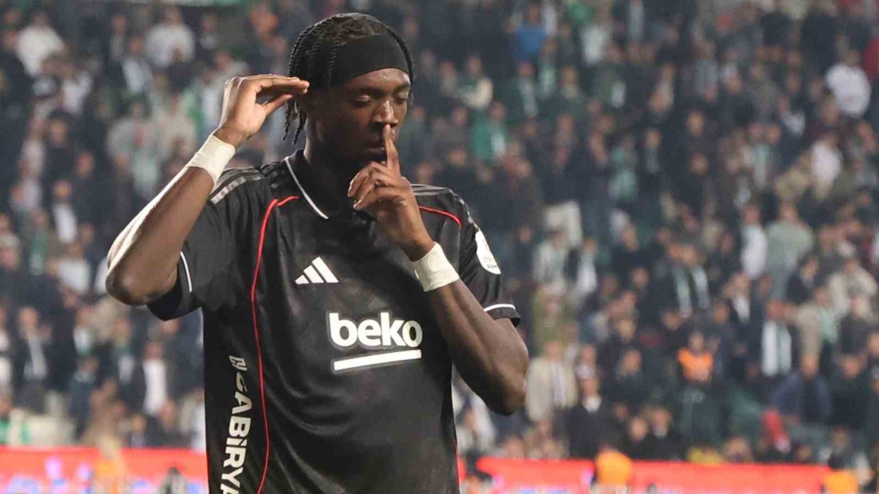 Trendyol Süper Lig: Konyaspor: 0 - Beşiktaş: 2 (Maç sonucu)
