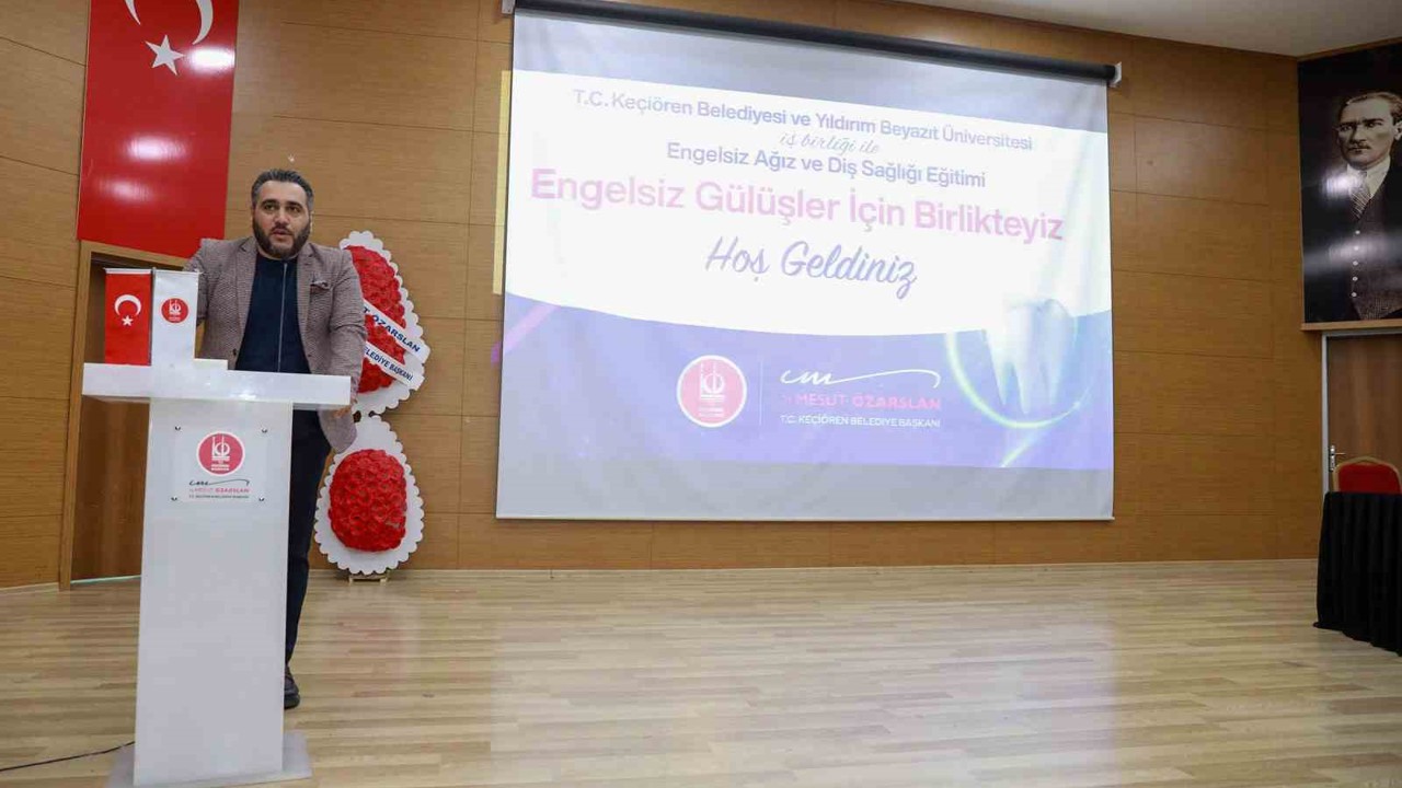 Engelli bireylere ağız ve diş sağlığı desteği
