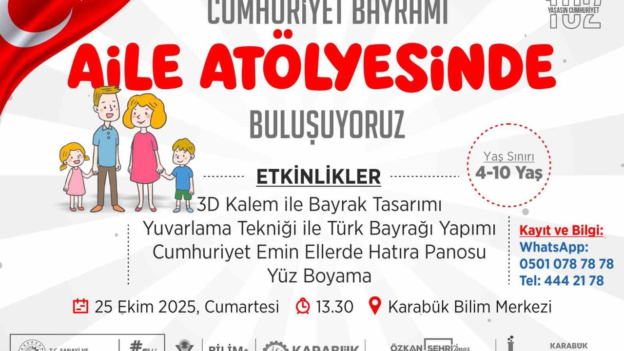 Karabük Belediyesinden 29 Ekim’e özel etkinlik
