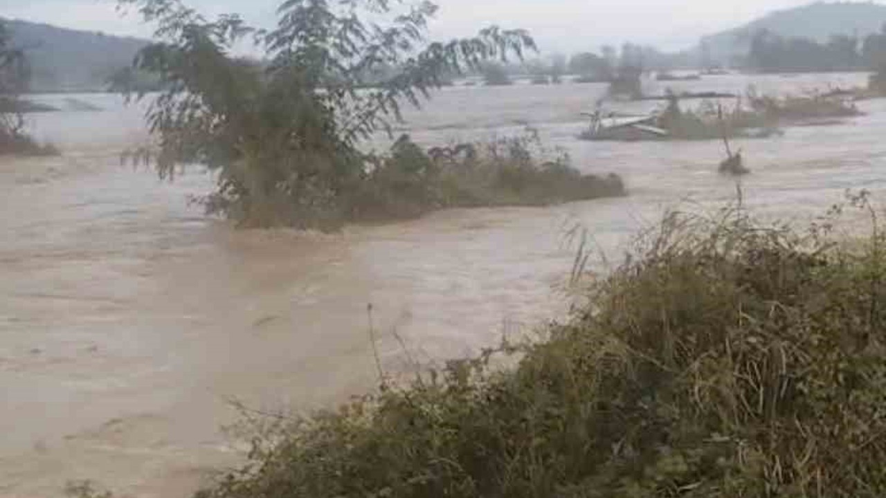 Göçkeada’da sel; tarım arazileri sular altında kaldı
