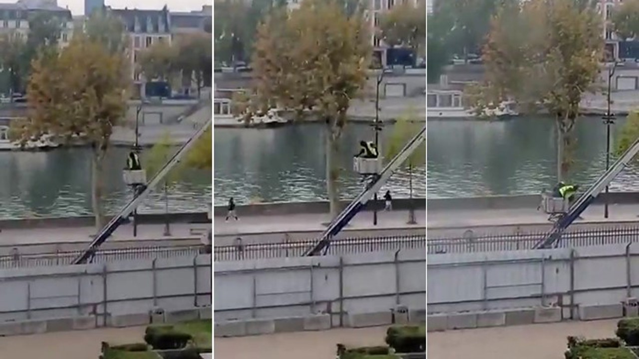 Louvre Müzesi’ndeki hırsızlık ve soyguncularının kaçma anı ortaya çıktı
