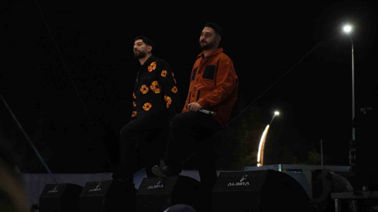 Canbay & Wolker, Niğde Gastronomi Festivali’nde sahne aldı
