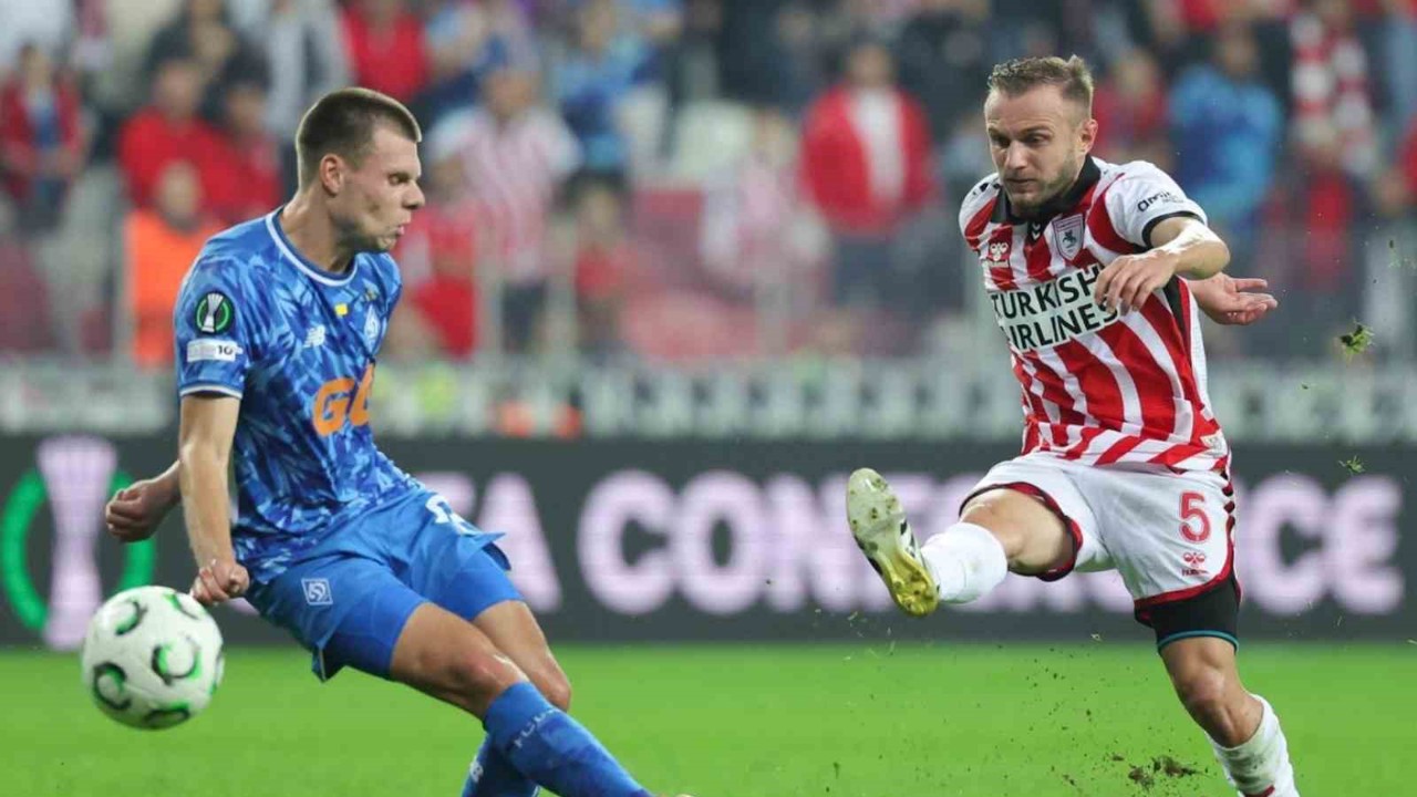 UEFA Konferans Ligi: Samsunspor: 3 - Dinamo Kiev: 0 (Maç sonucu)
