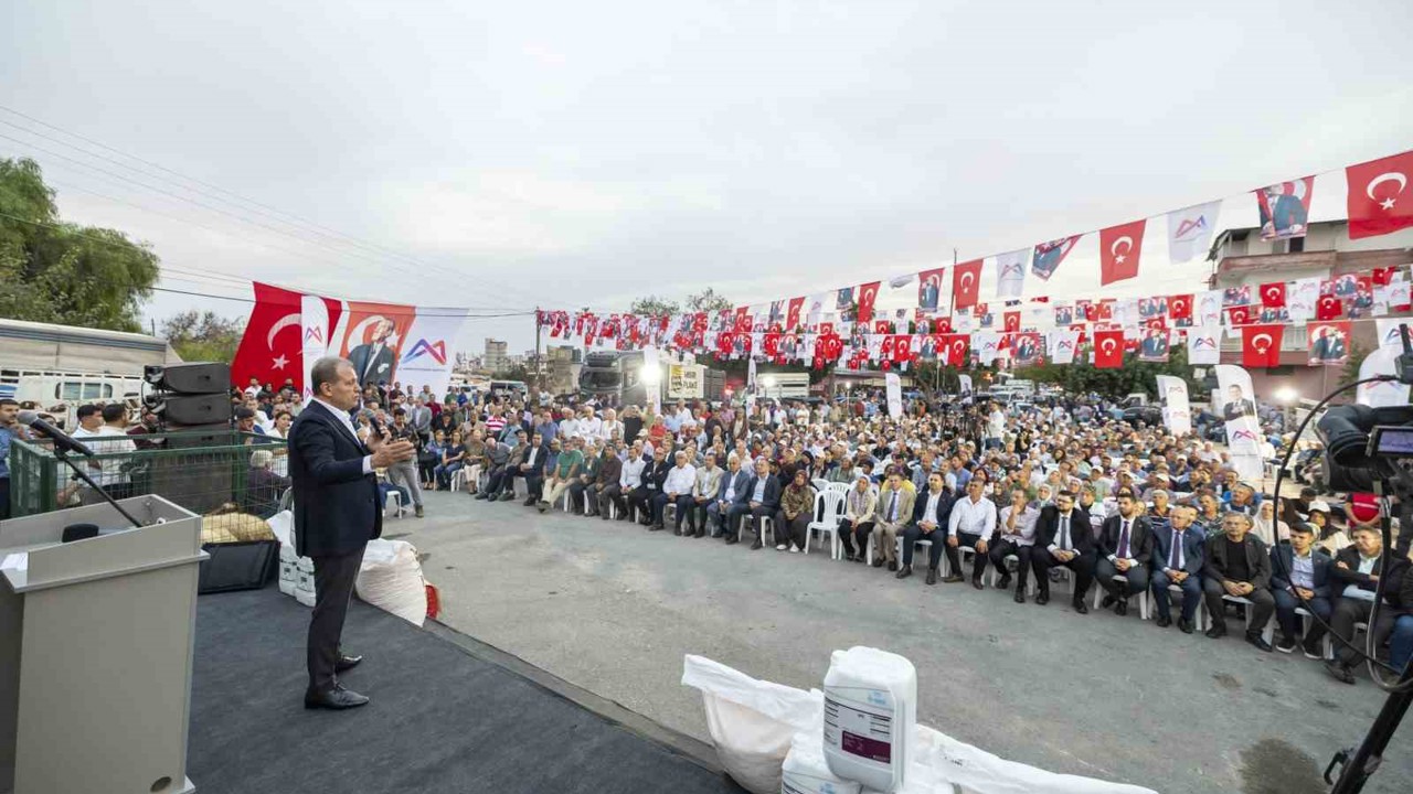 Mersin’de üreticiye 85 milyon liralık destek
