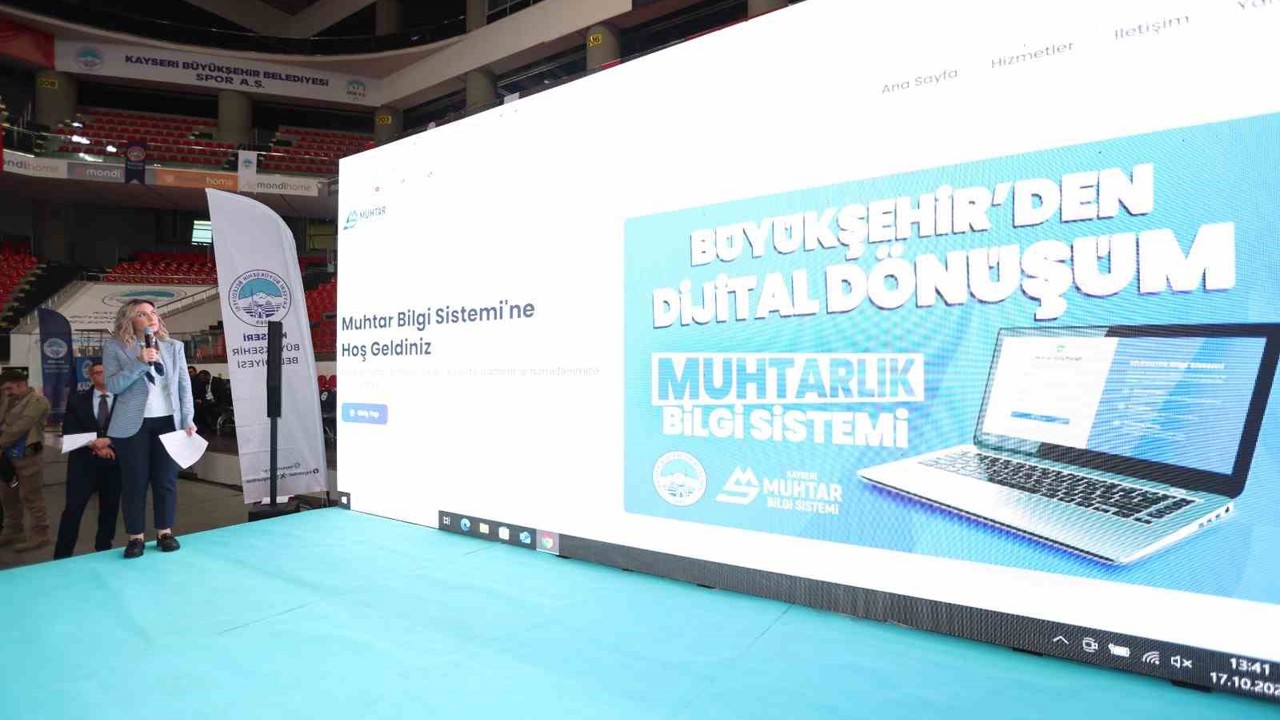 Büyükşehirden muhtarlara dijital kolaylık: Muhtar bilgi sistemi hizmete girdi
