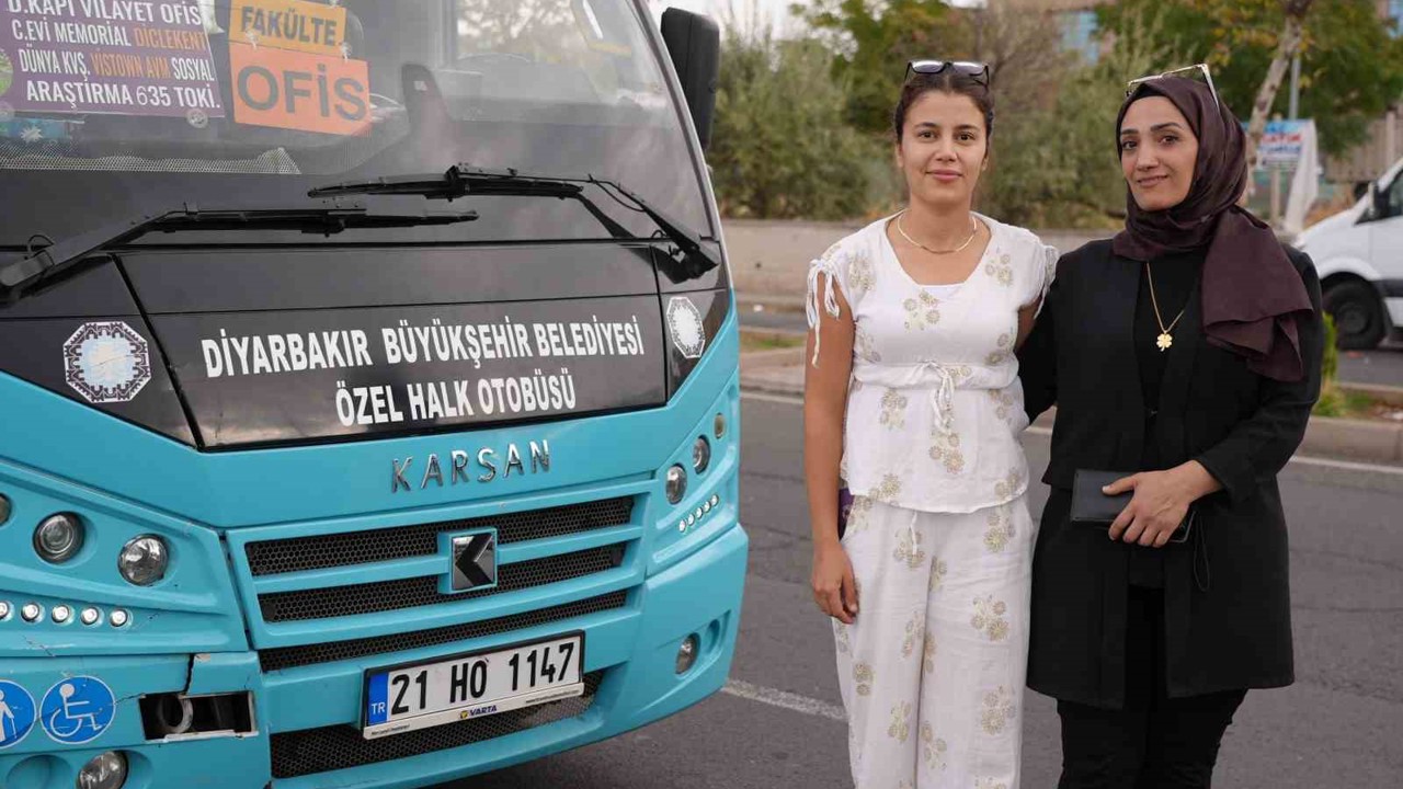 Diyarbakır’da toplu ulaşım kadın sürücülerle güçlenecek
