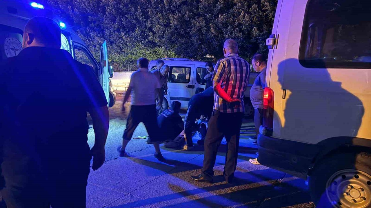 Gazipaşa’da minibüsün çarptığı yaya yaralandı
