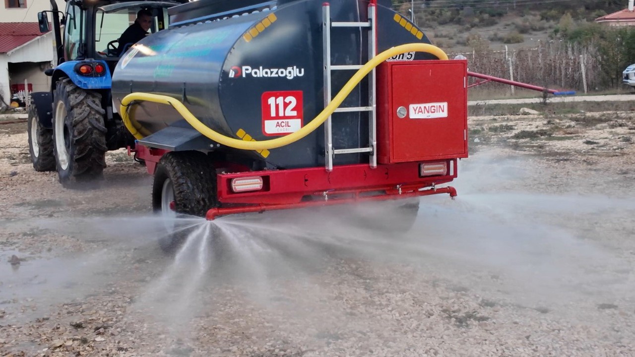 Bolu’da köylülere yangınlara müdahale için hibe destekli su tankeri kredisi
