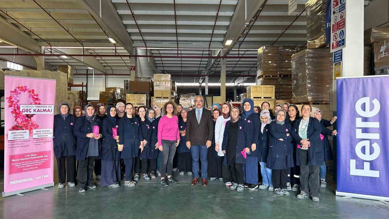 Kadınlara ‘meme kanseri’ bilgilendirmesi
