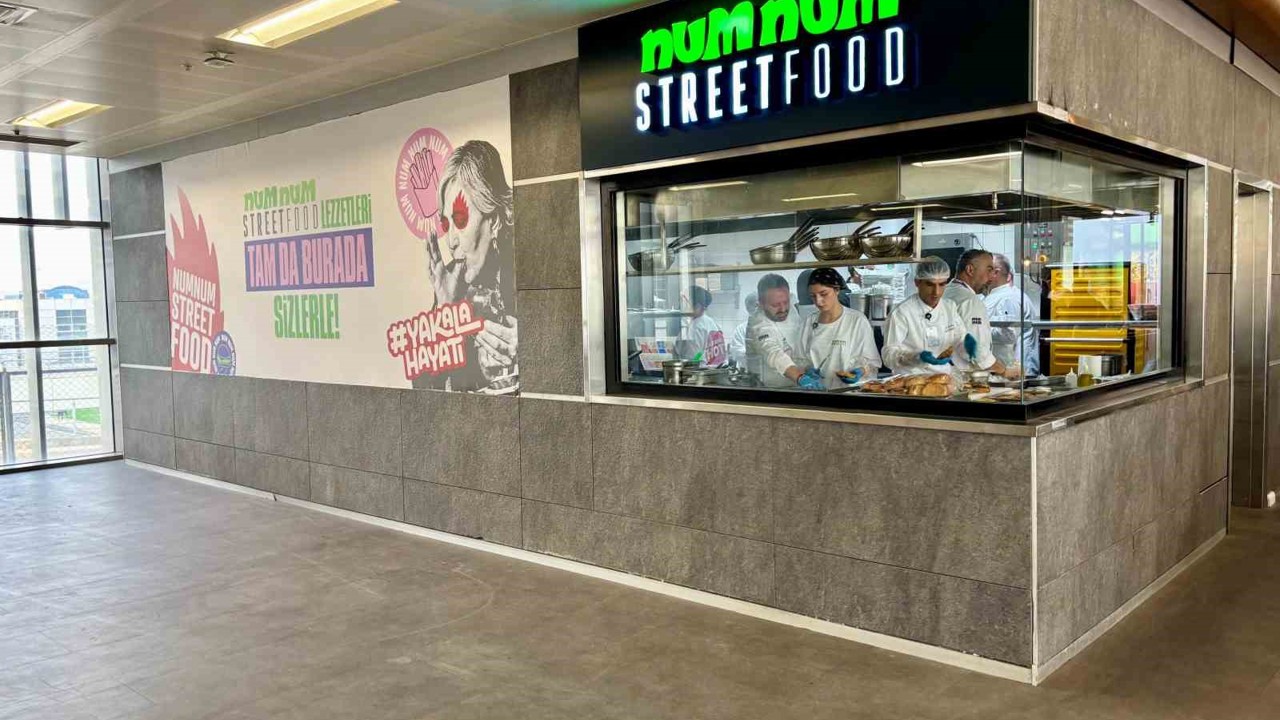 Sabiha Gökçen Havalimanı’nda yeni bir lezzet durağı: NumNum Street Food hizmete açıldı
