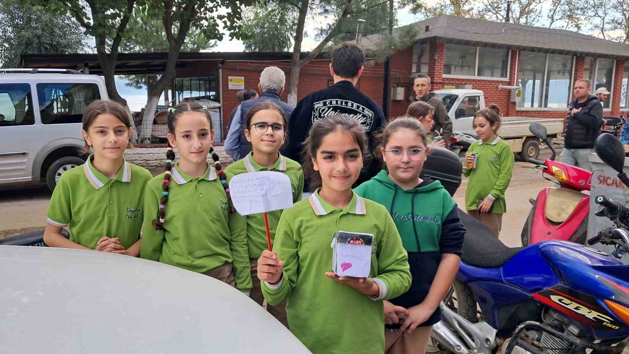 İznikli öğrencilerden Gazze’ye anlamlı destek
