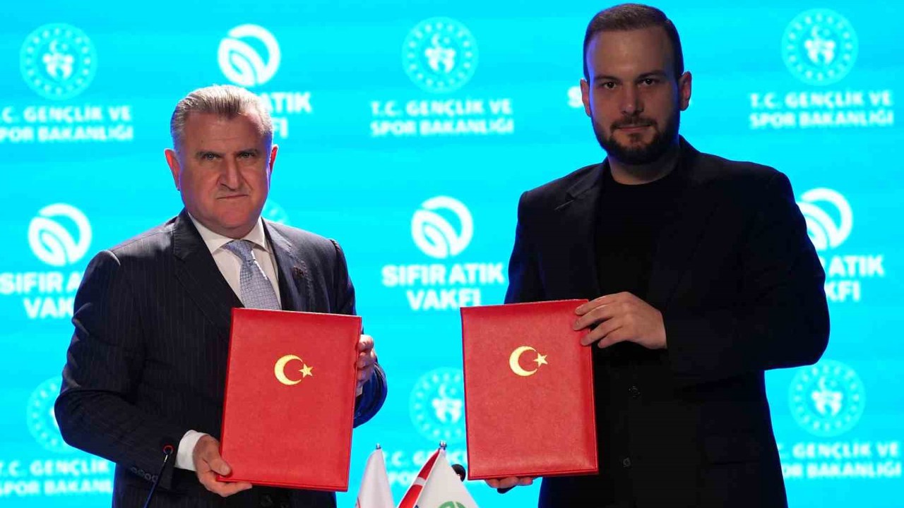 Gençlik ve Spor Bakanlığı ile Sıfır Atık Vakfı arasında protokol imzalandı
