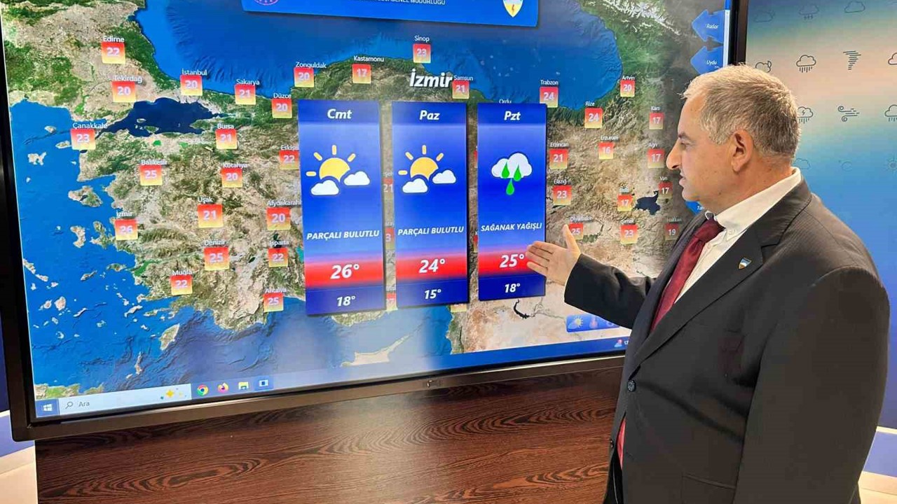 Meteoroloji Genel Müdürlüğü: "Pazartesi günü öğle saatlerinden itibaren yeni yağışlı havanın etkisine giriyoruz"
