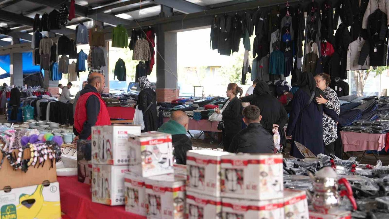 Hamidiye pazaryerinde panayır
