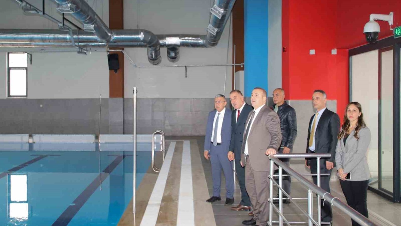 Köşk Yüzme Havuzu’nu incelediler
