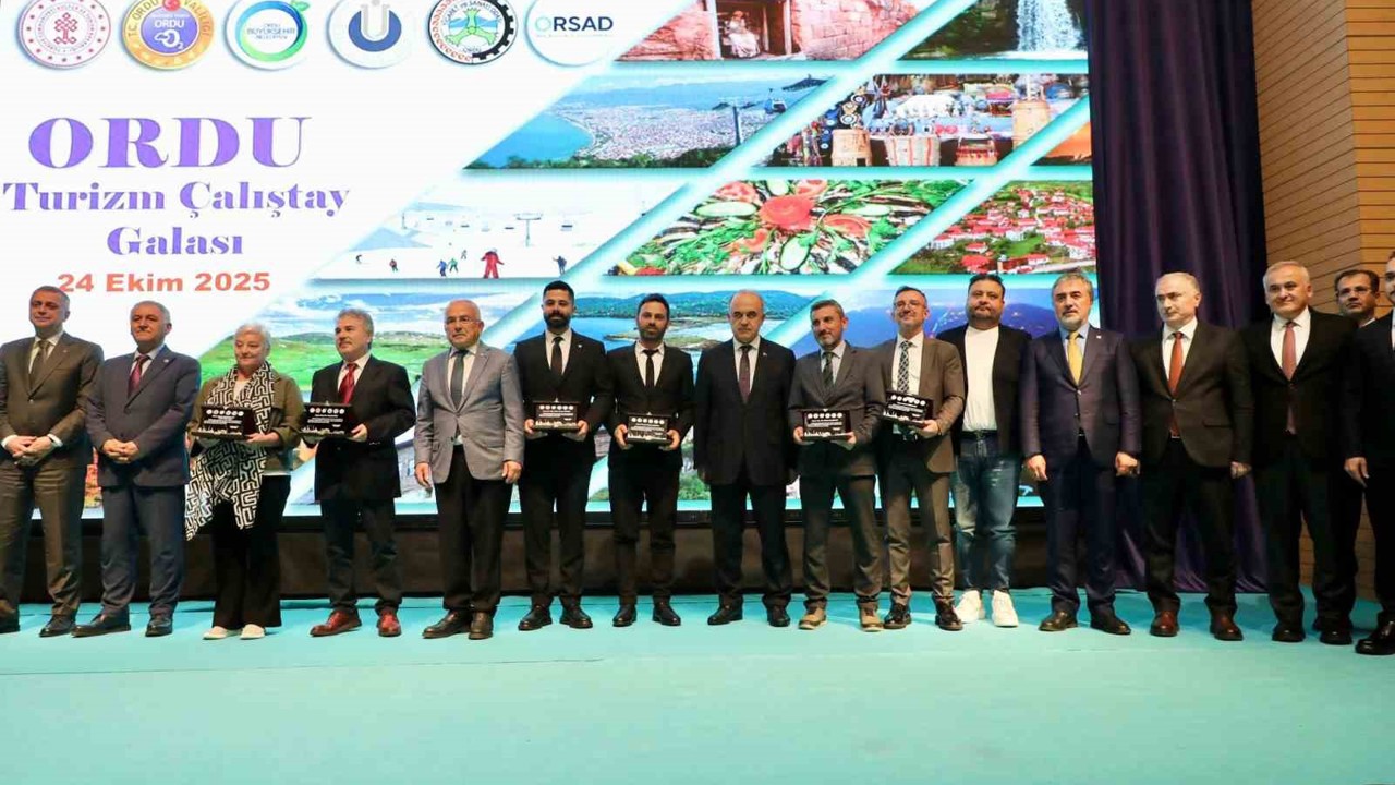 Ordu’da Turizm Çalıştayı’nın galası yapıldı
