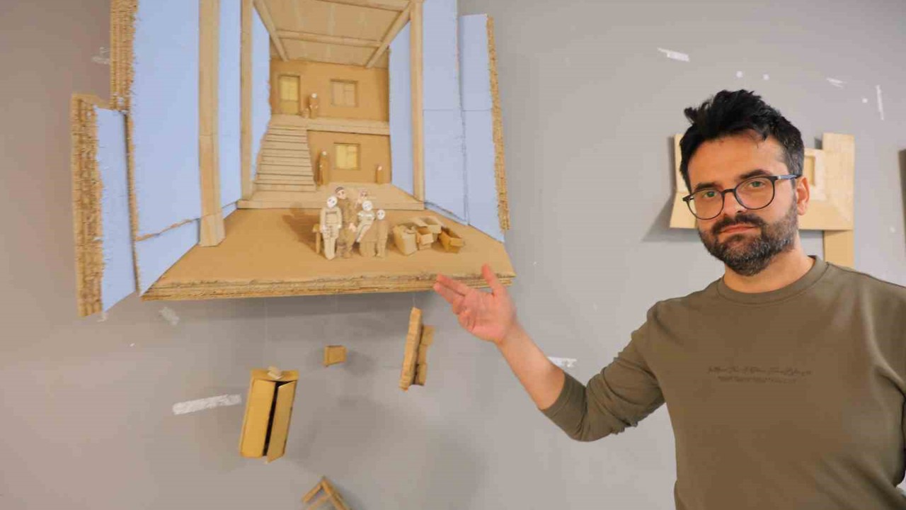 Kahramanmaraş’ta ’Filistin’in sessiz duvarları’ sergisi açıldı
