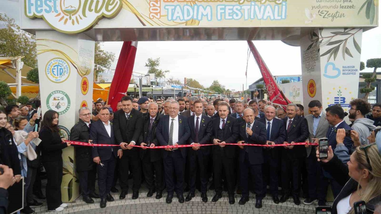 Edremit’te 2. Zeytinyağı Tadım Festivali FestOlive başladı
