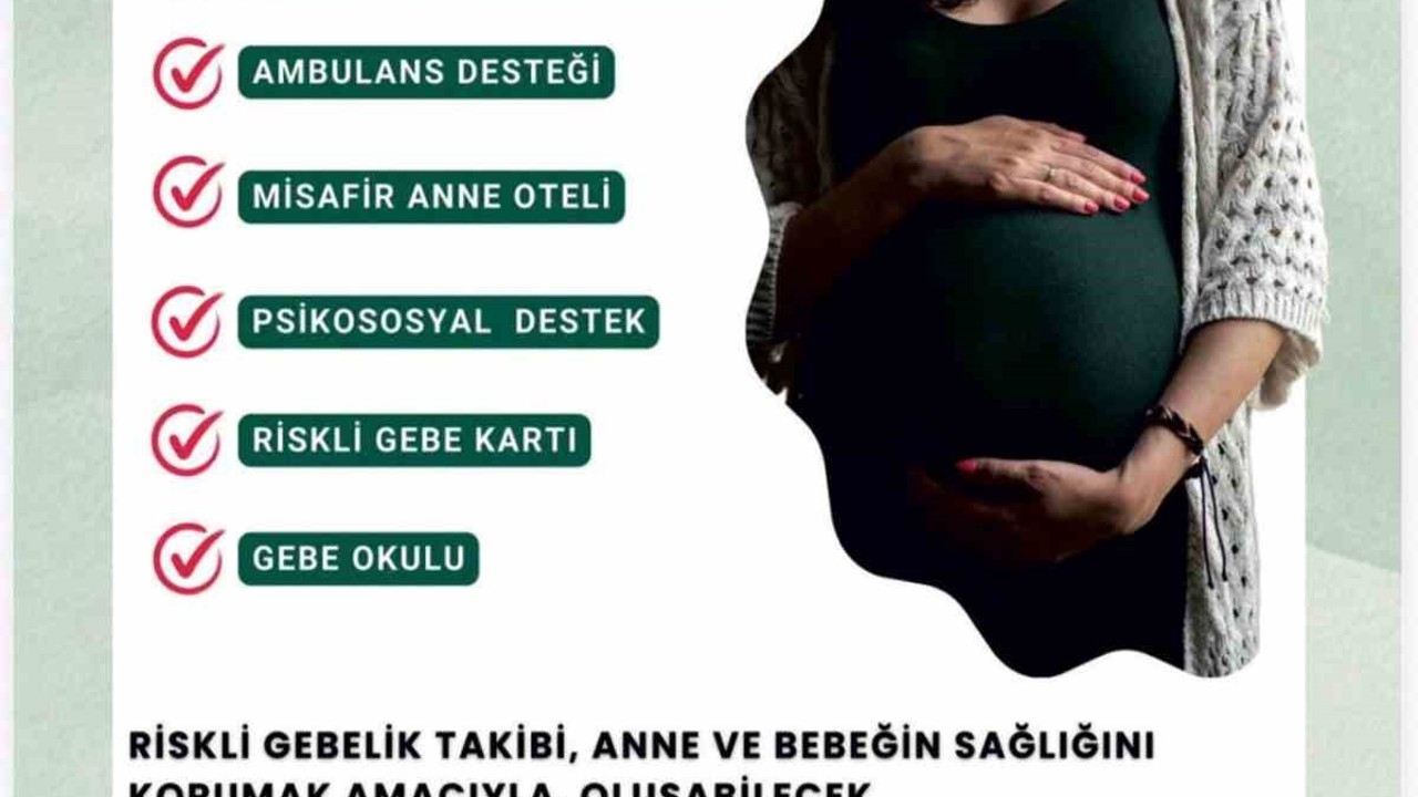 Riskli gebeliği olan anne adayları danışma hattı üzerinden takip edilecek
