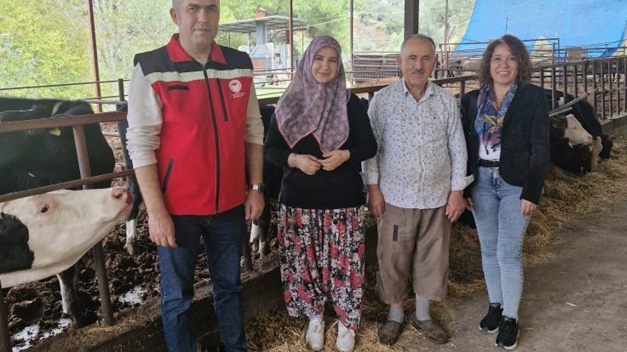 Efelerli kadın çiftçi kendi işletmesini kurdu
