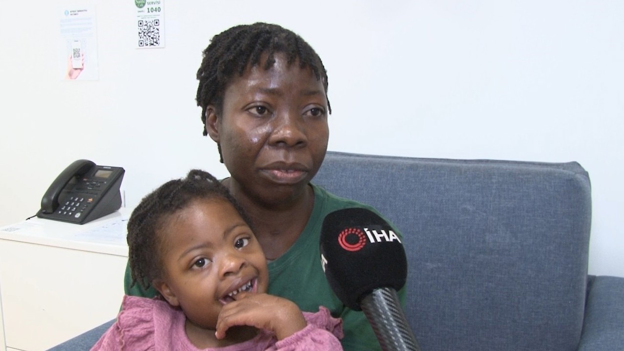 Down sendromlu minik Kutenda, kritik kalp hastalığını Türkiye’de atlattı
