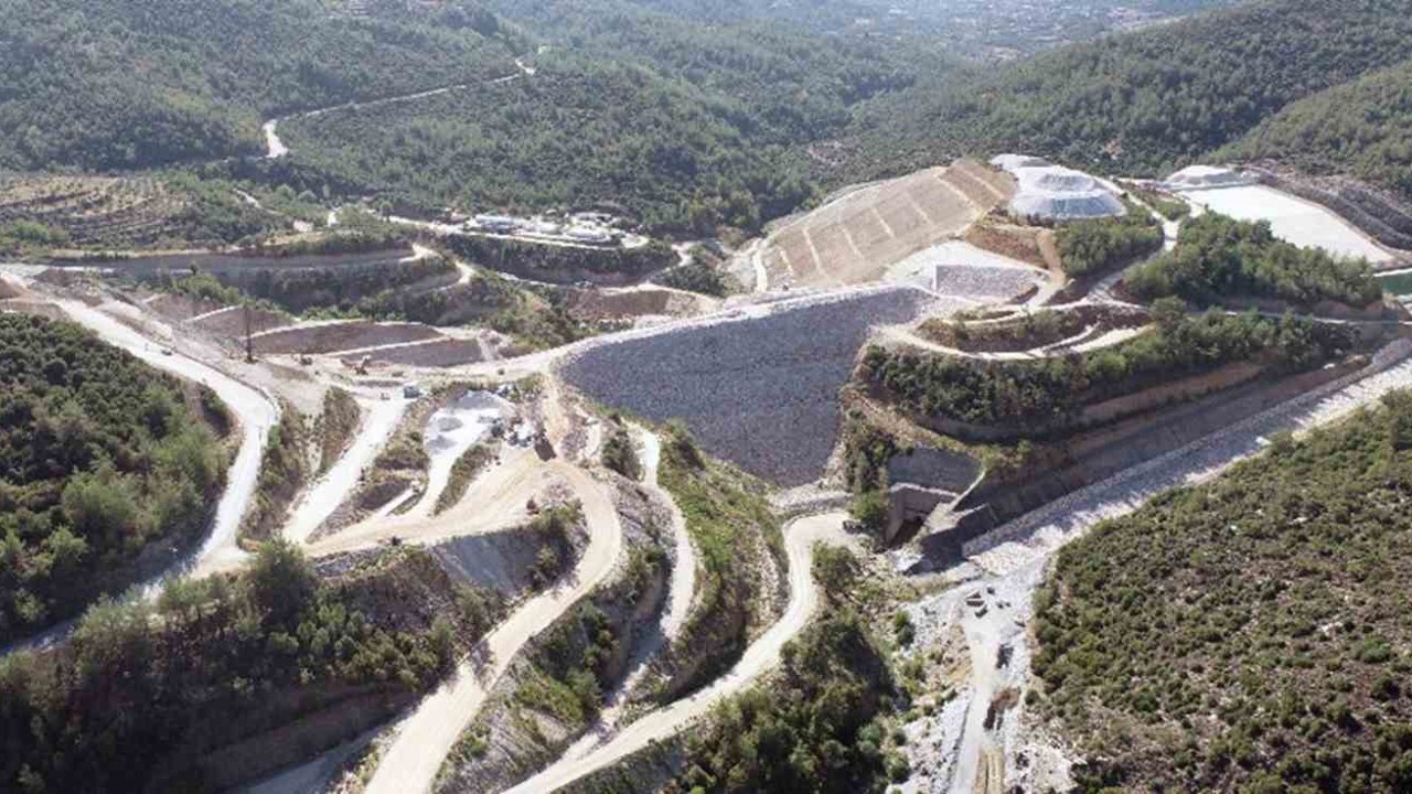 Girme Barajı su tutmaya başladı
