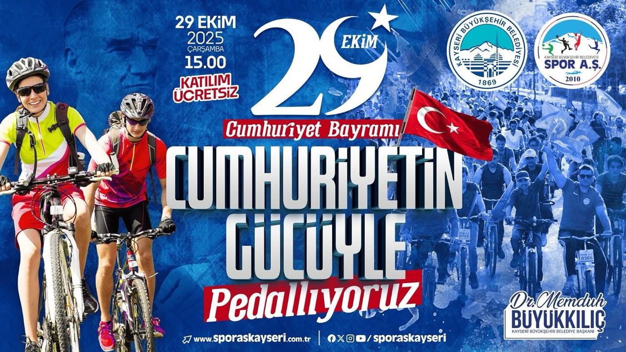 29 Ekim’e özel bisiklet turu
