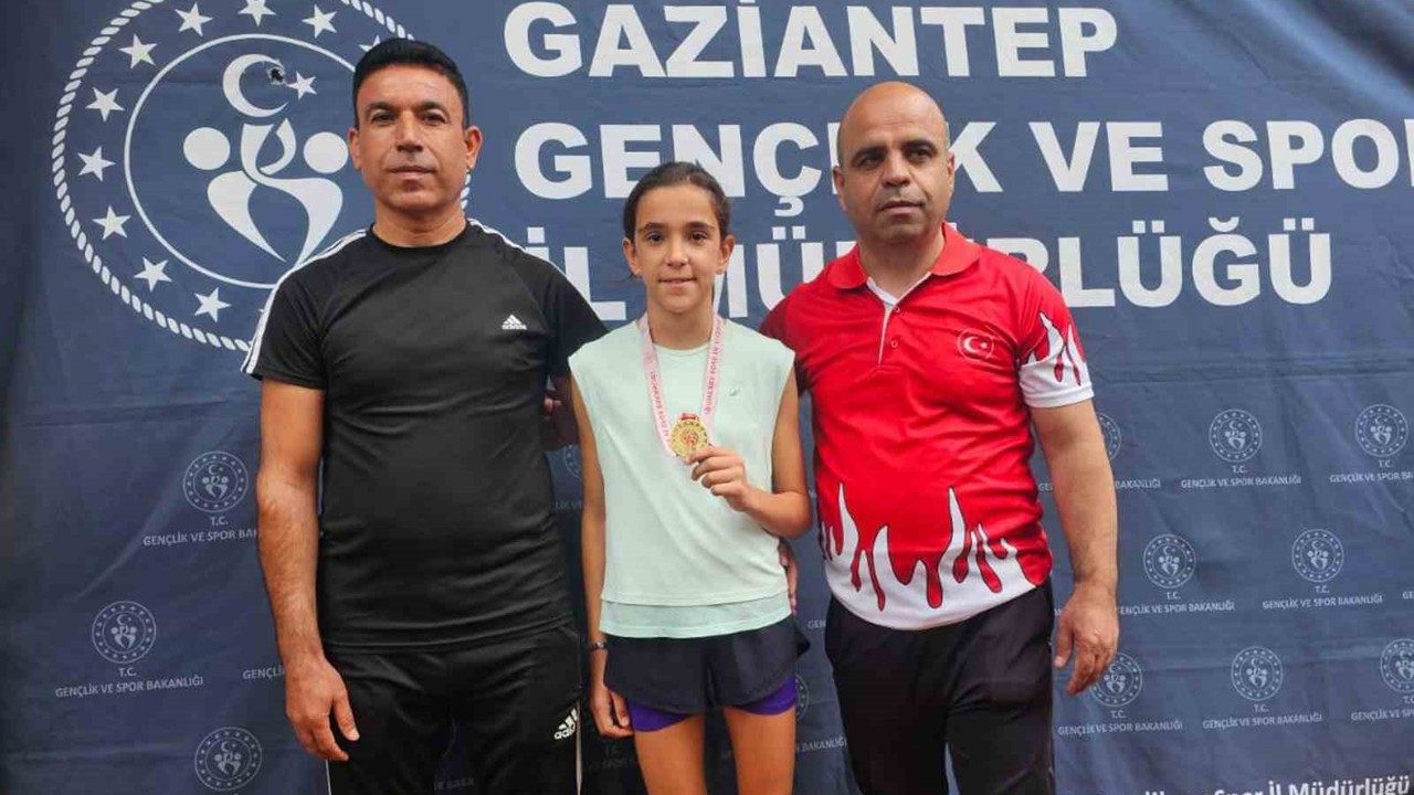 Arabanlı sporcu, atletizmde il birincisi oldu
