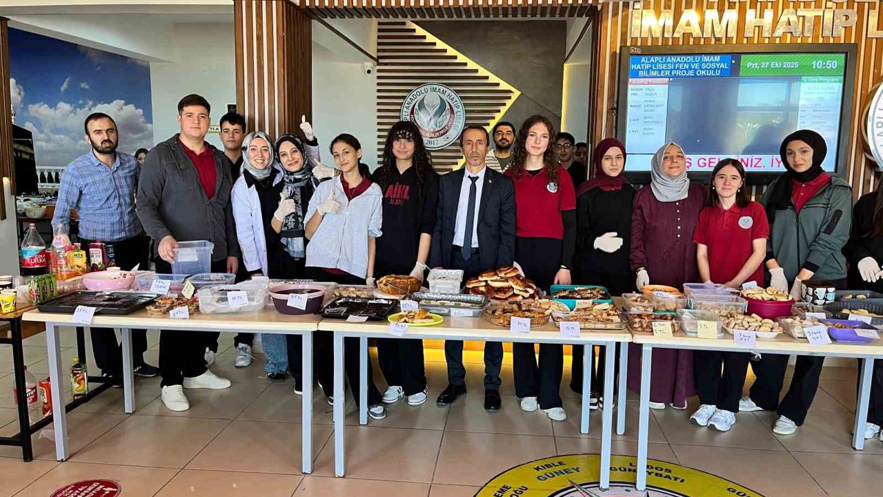 Alaplı’da Gazze’ye yardım desteği düzenlendi
