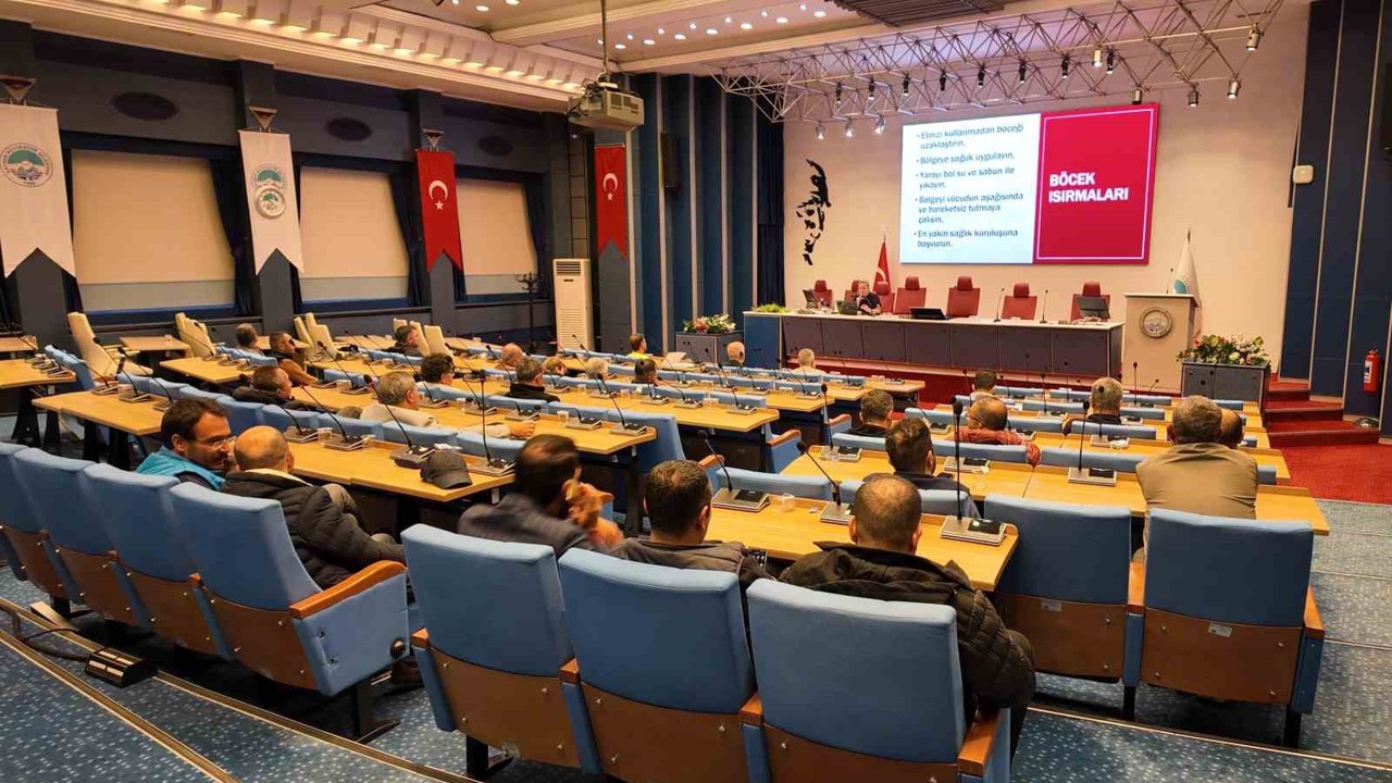 Kayseri Büyükşehir Belediyesi’nden iş sağlığı ve güvenliği semineri
