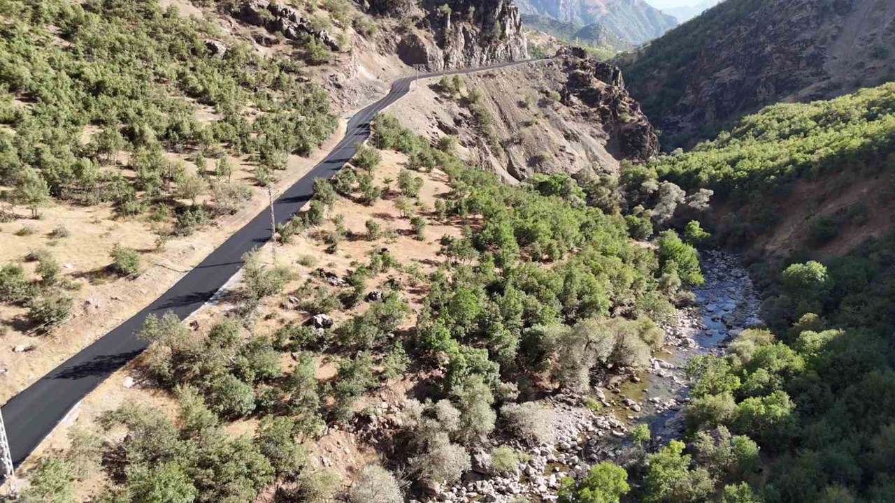 Şırnak’ta 104 kilometrelik yol tamamlandı
